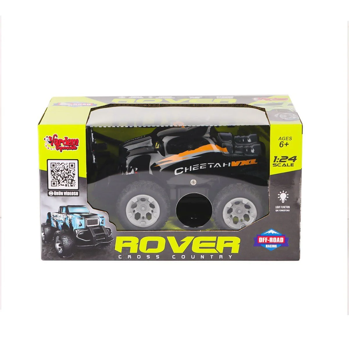 SYR-666-842-3-4-5-6-7 Kumandalı Şarjlı Rover Off Road Işıklı araba 1:24 -Vardem Oyuncak görsel 7