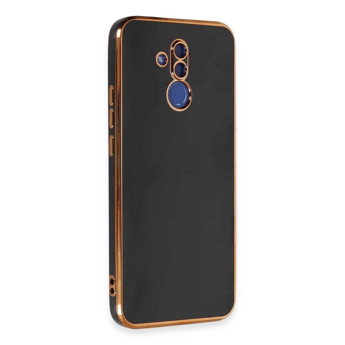 Huawei Mate 20 Lite Kılıf Volet Silikon - Siyah görsel 2