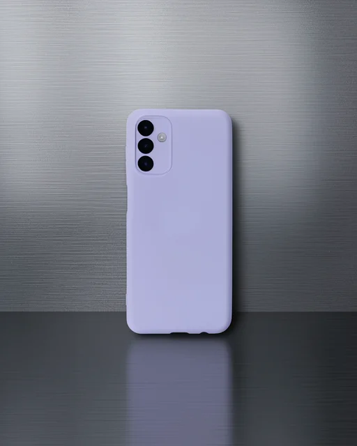 Samsung Galaxy A14 4g Kılıf Nano İçi Kadife Silikon - Lila