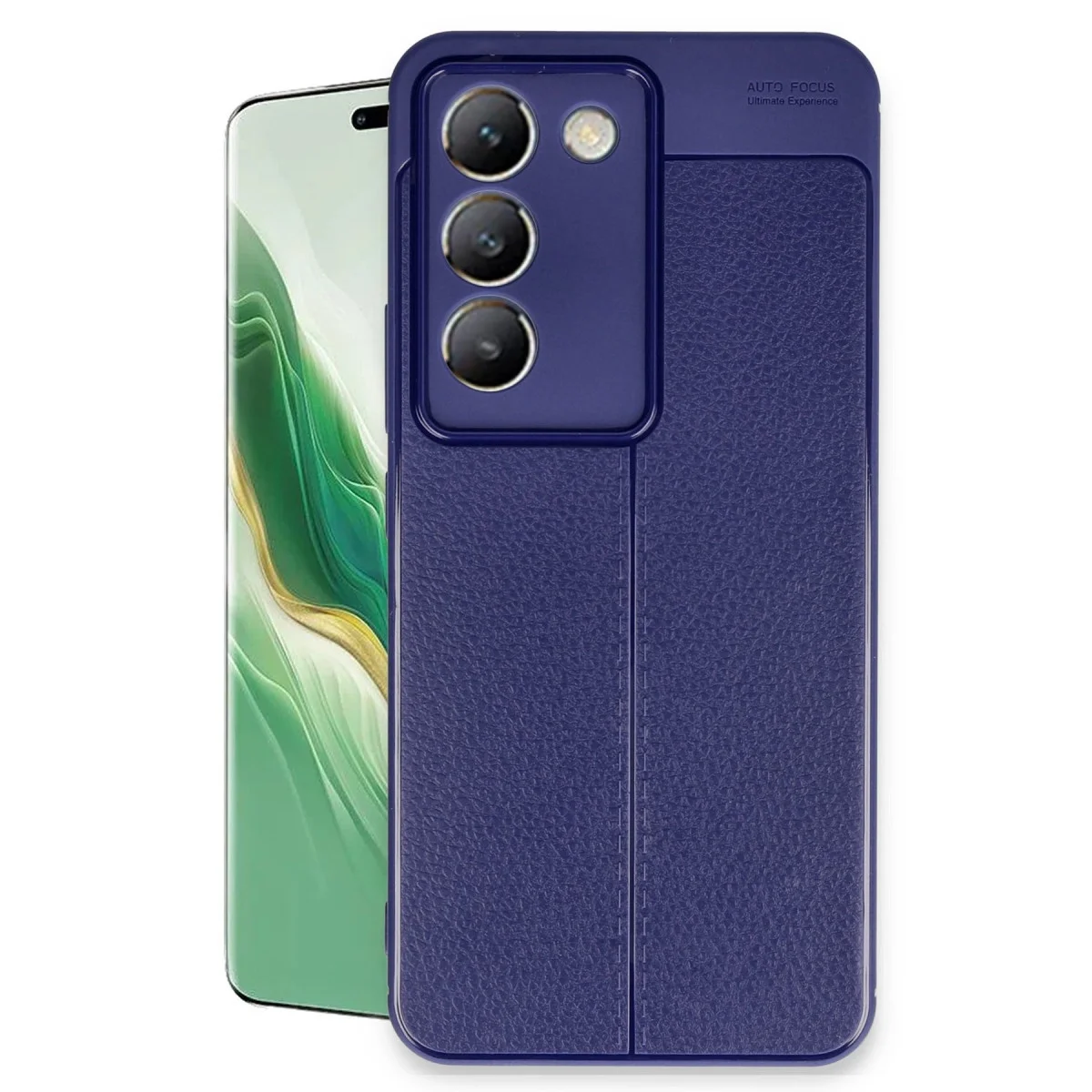 Vivo V30 Lite 4g Kılıf Auto Focus Kapak - Lacivert