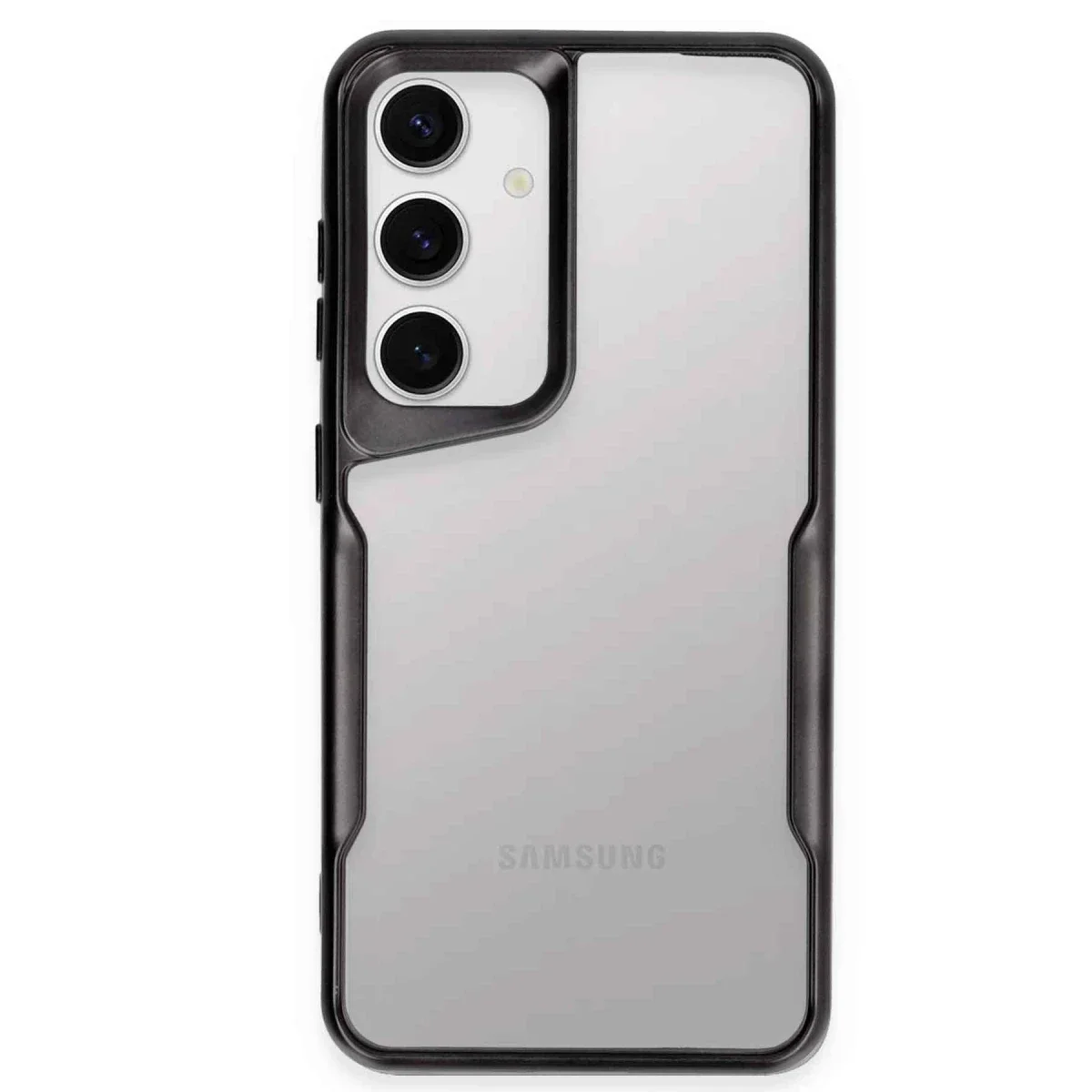 Samsung Galaxy S24 Kılıf Boyi Silikon Kapak - Siyah