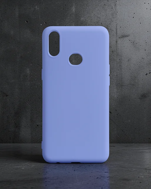Samsung Galaxy A10s Kılıf Nano İçi Kadife Silikon - Lila