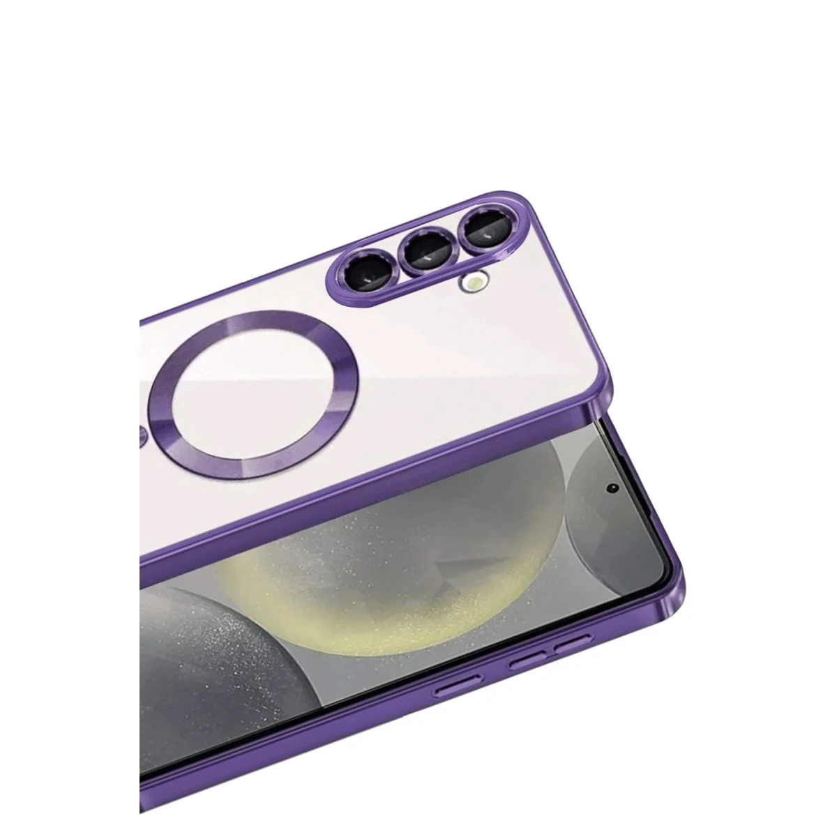 Samsung Galaxy S26 Plus Kross Magneticsafe Kapak - Mor görsel 2