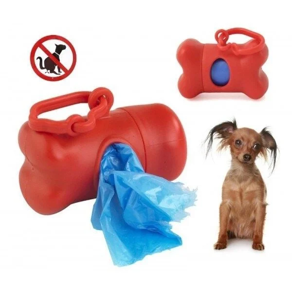 Köpeğiniz İçin Kaka Poşetliği Ve Yedek Poşet görsel 2