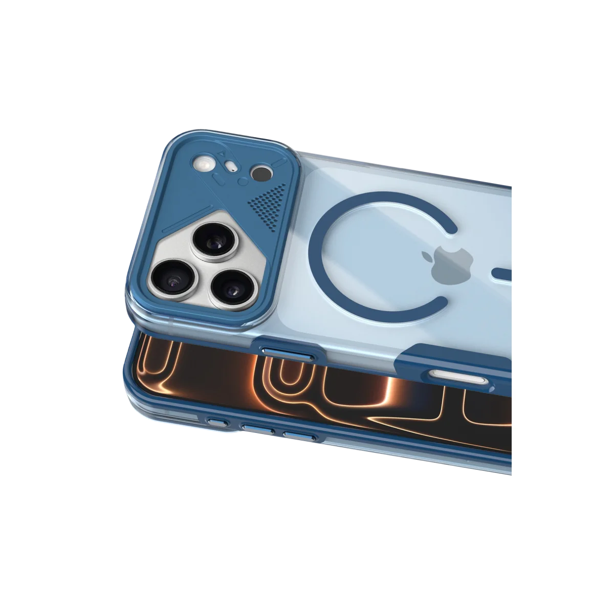 Joko Apple iPhone 17 Pro Max Zinko Magsafe Kapak - Lacivert görsel 2