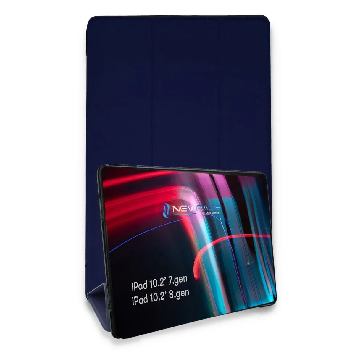Apple iPad 10.2 (7.nesil) Kılıf Tablet Smart Kılıf - Lacivert