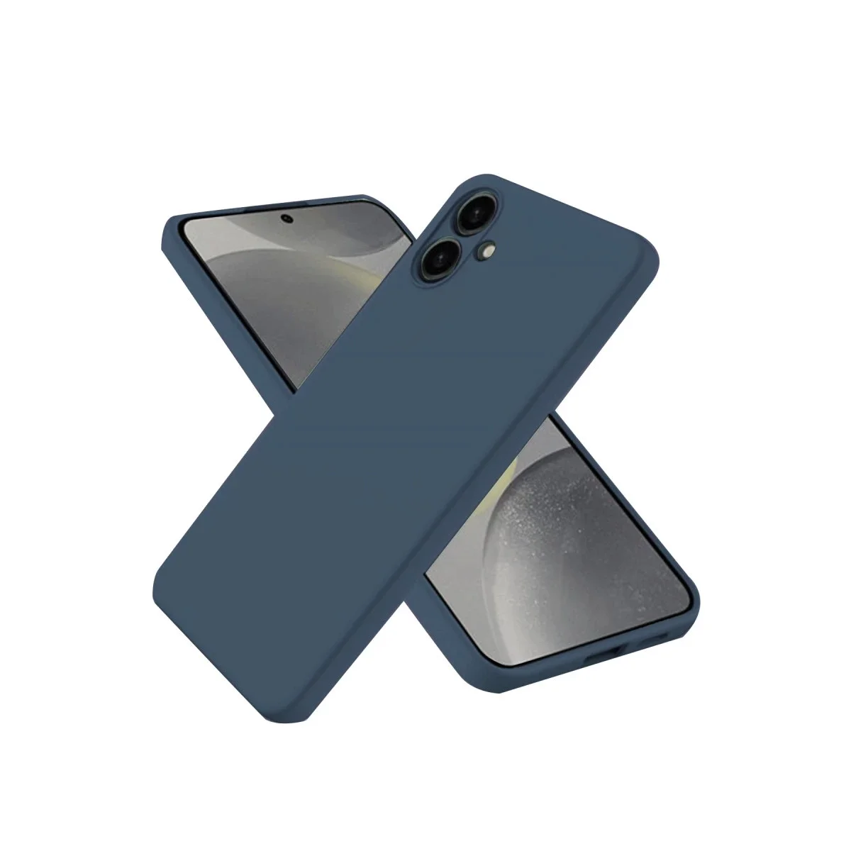 Samsung Galaxy A06 Kılıf First Silikon - Lacivert görsel 3