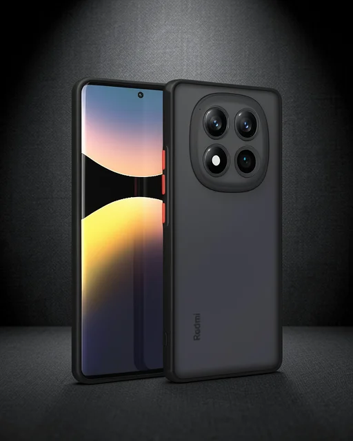 Xiaomi Redmi Note 14 Pro Plus Kılıf Montreal Silikon Kapak - Siyah