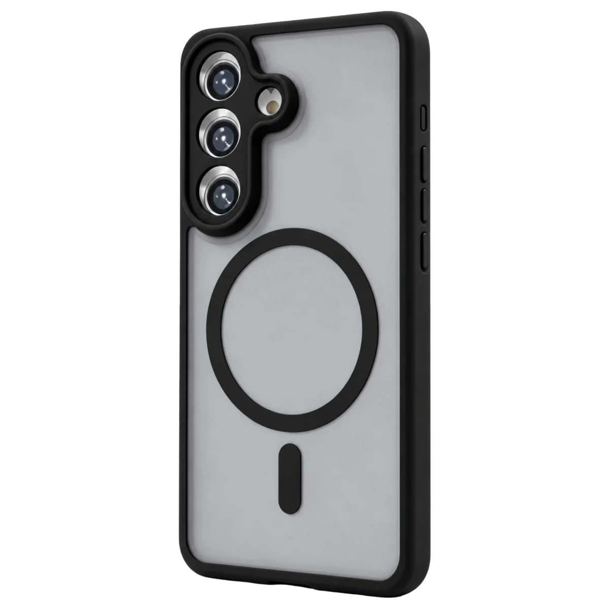 Samsung Galaxy A35 5G Loji Magsafe Kapak - Siyah