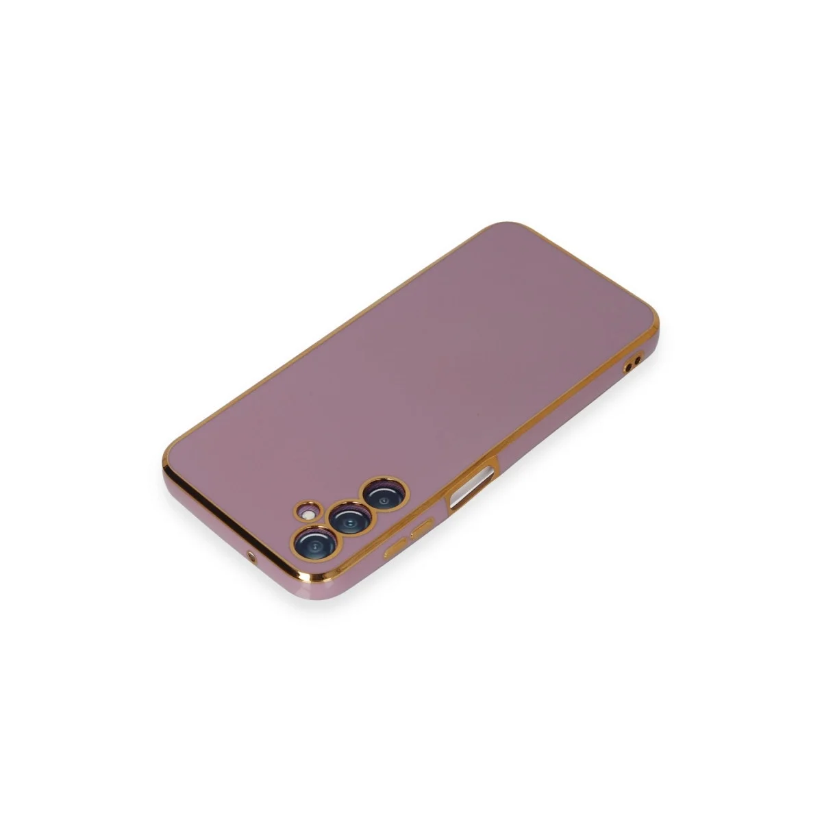 Samsung Galaxy M14 5g Kılıf Volet Silikon - Mor görsel 3