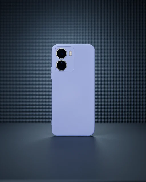 Vivo Y16 Kılıf Nano İçi Kadife Silikon - Lila