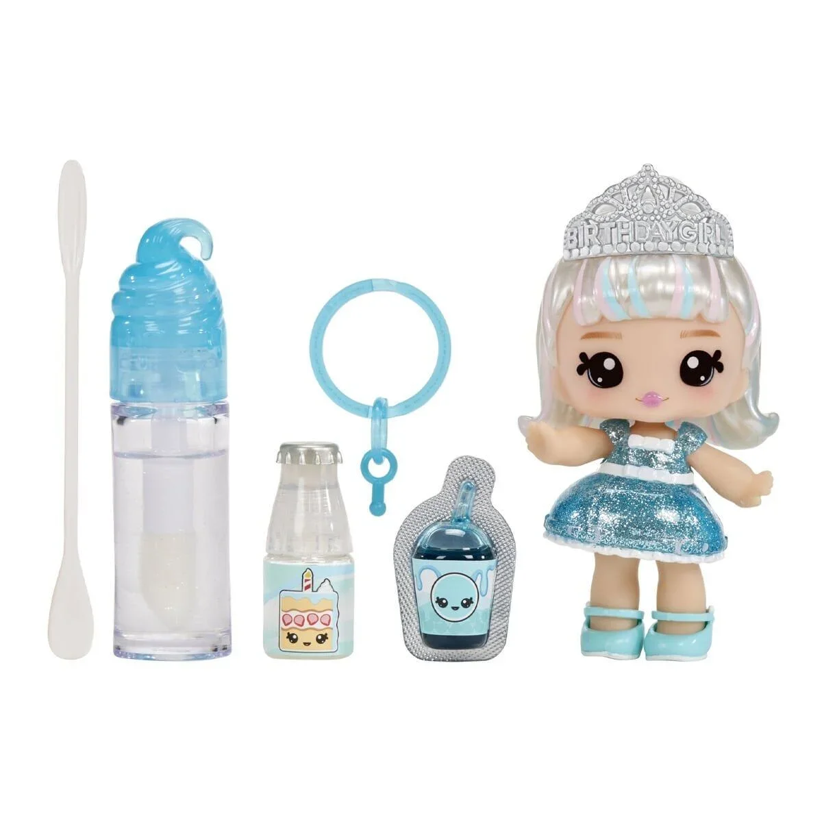 120704 Yumland Callie Birthday Cake Bebeği ve Dudak Parlatıcısı görsel 2