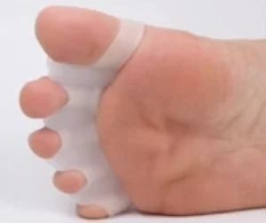 5 Parmak Ayıran Geçmeli Makara Ten Renk görsel 2
