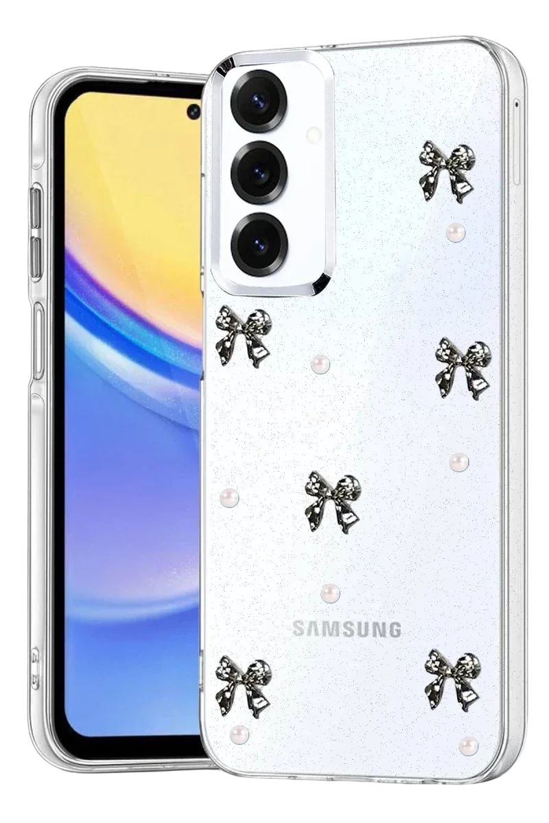 Samsung Galaxy A24 4G Fiyonk Desenli Kapak - Desen 8