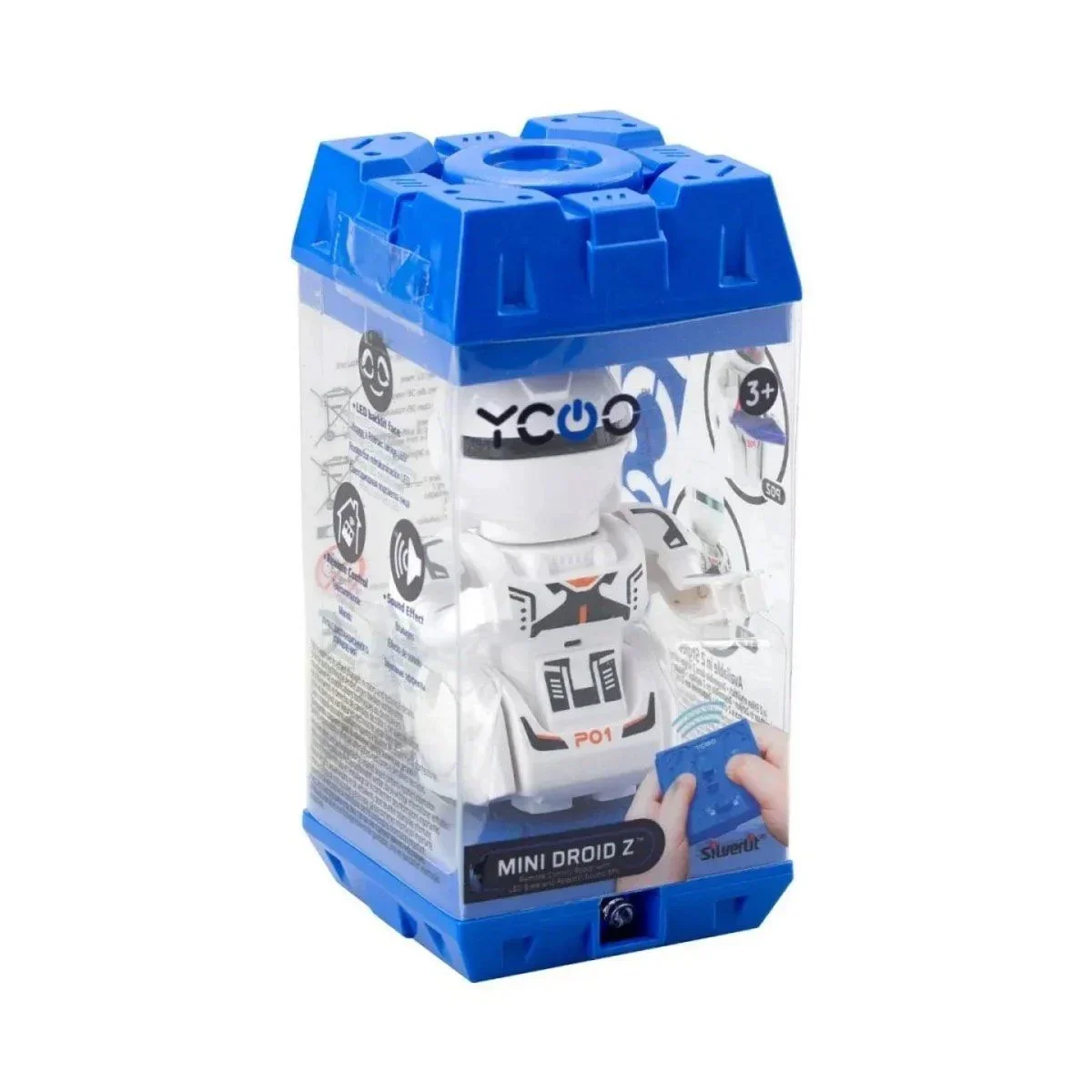 SIL 88595 Silverlit Kumandalı Mini Droid Z Robot -Necotoys görsel 2
