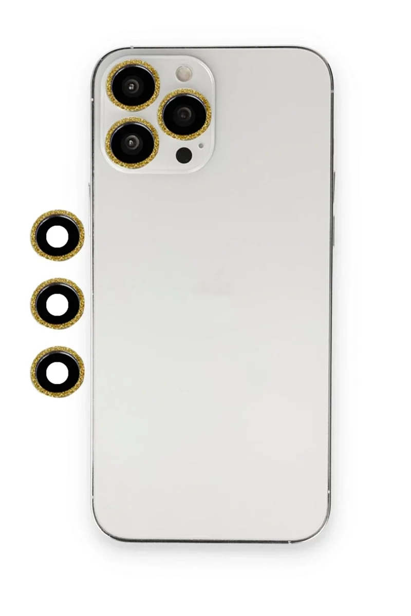 Apple iPhone 12 Pro Max Shine Kamera Lens - Gold