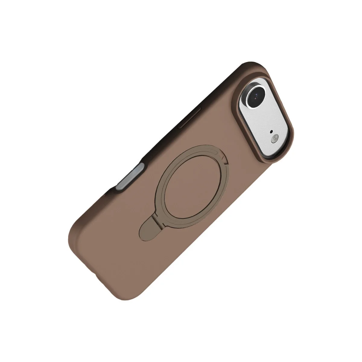 Apple İphone 17 Air Regal Magsafe Standlı Kapak - Çöl Titanyum görsel 4