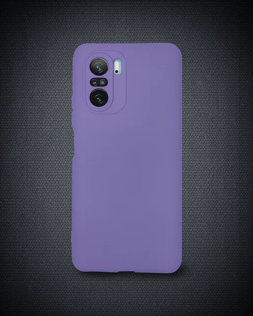 Xiaomi Poco F3 Kılıf Nano İçi Kadife Silikon - Mor