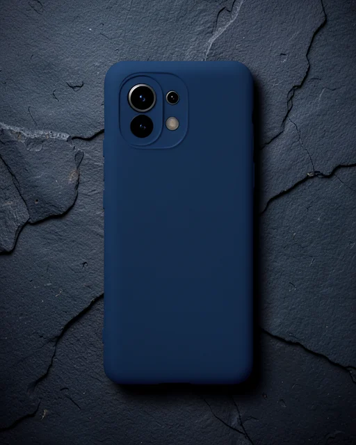 Xiaomi Mi 11 Kılıf Nano İçi Kadife Silikon - Lacivert