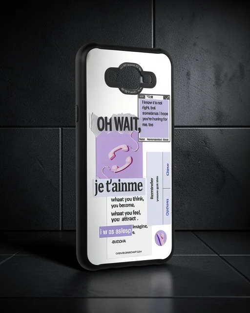 Samsung Galaxy J7 Kılıf Mirror Desenli Kapak - Mirror - 4