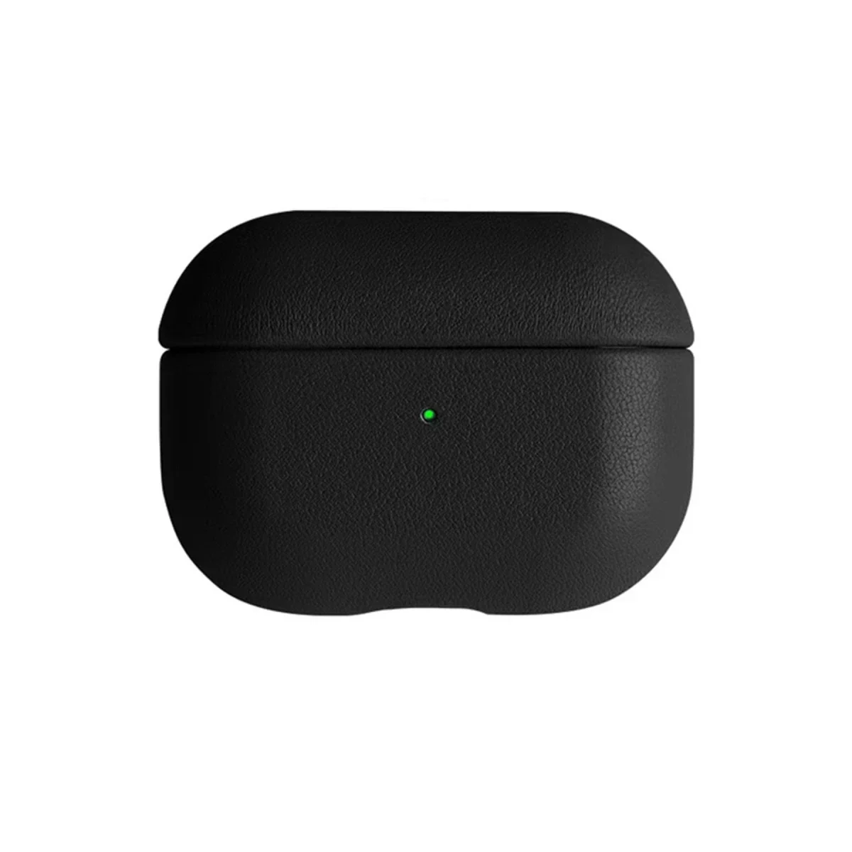 Apple Airpods 3 (3.nesil) 405 Deri Kılıf - Siyah görsel 2