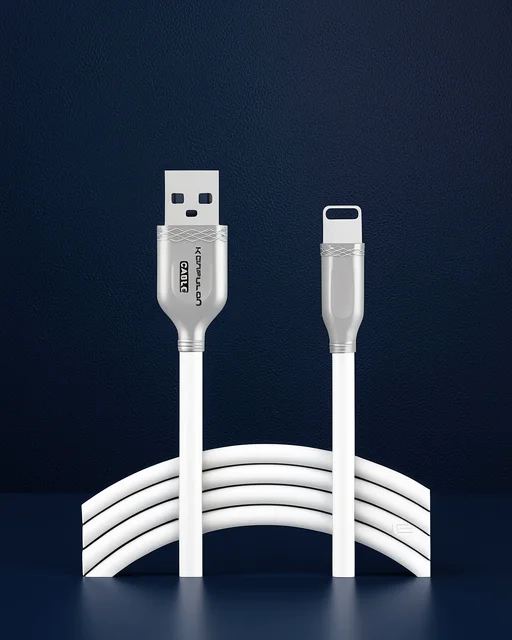S48 Lightning Kablo İphone Uyumlu 1m 3a - Beyaz
