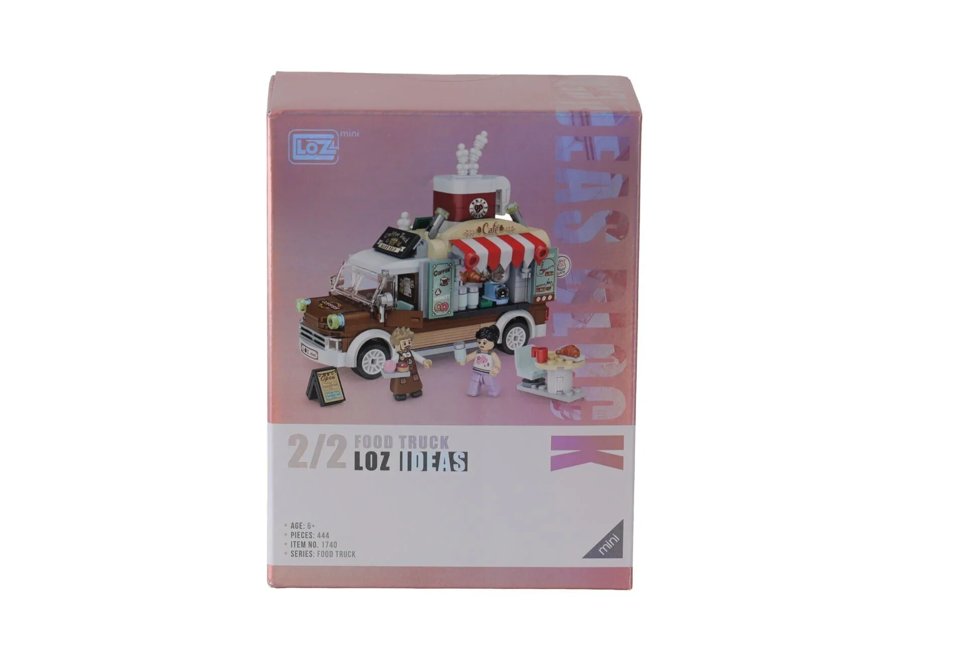 LZ-1740 Loz Kahve Arabası 442 Parça Block Oyuncak