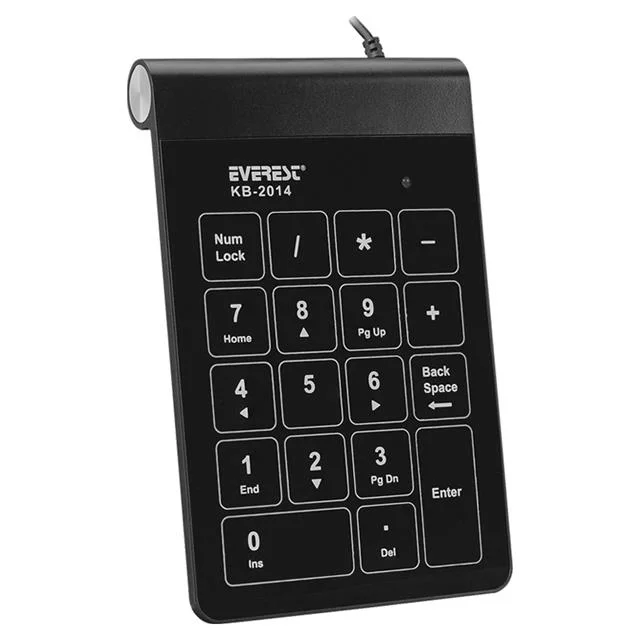 Everest KB-2014 USB Dokunmatik Numerik Standart Klavye görsel 2