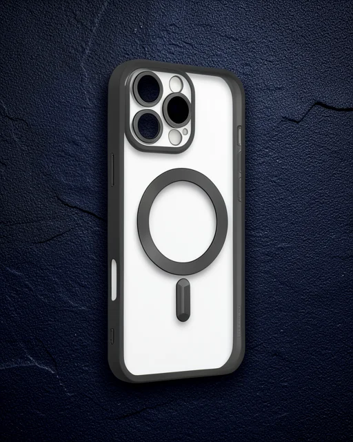 Apple İphone 16 Pro Max Kılıf Kross Magneticsafe Kapak - Siyah