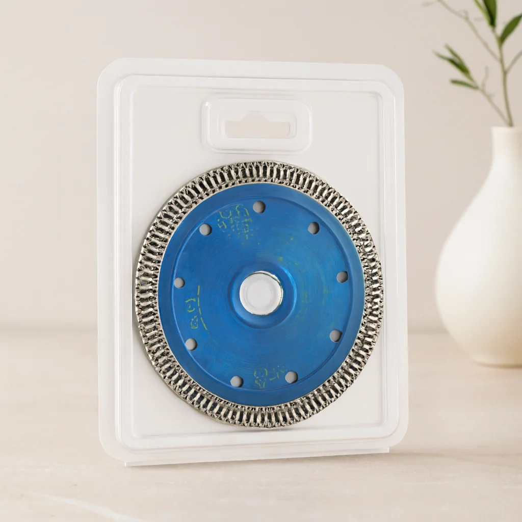 115x22.2 mm Elmas Mermer Kesici Disk İnce Turbo 1.2 mm