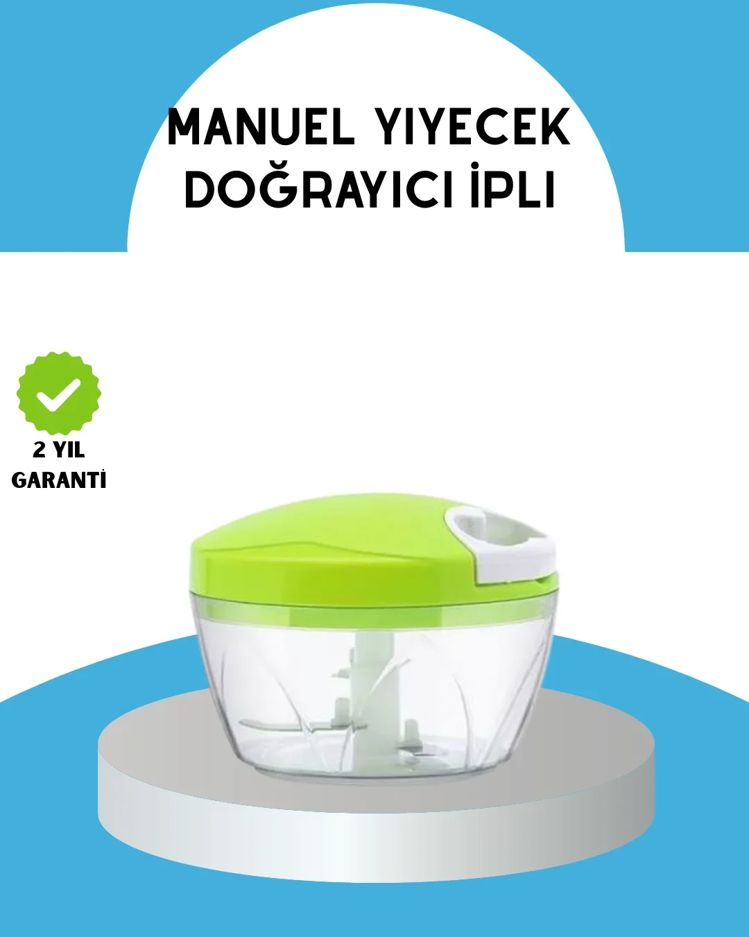 Hızlı Manuel Soğan Doğrayıcı Mutfak Aparatı