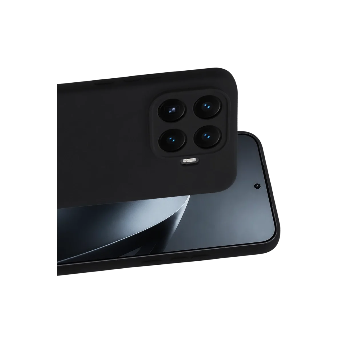 Xiaomi Mi 17t Pro Nano İçi Kadife Silikon - Siyah görsel 2