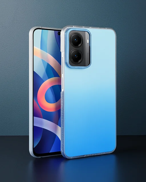 Xiaomi Poco X7 Pro Glossy Kapak - Mavi