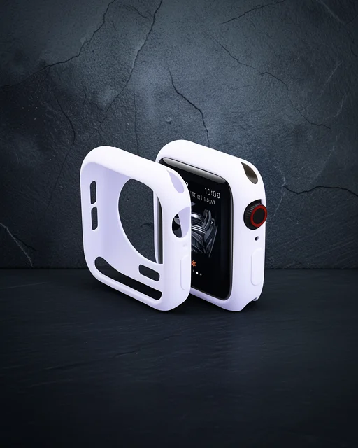 Apple Watch 40mm Silikon Alt Kasa - Lila