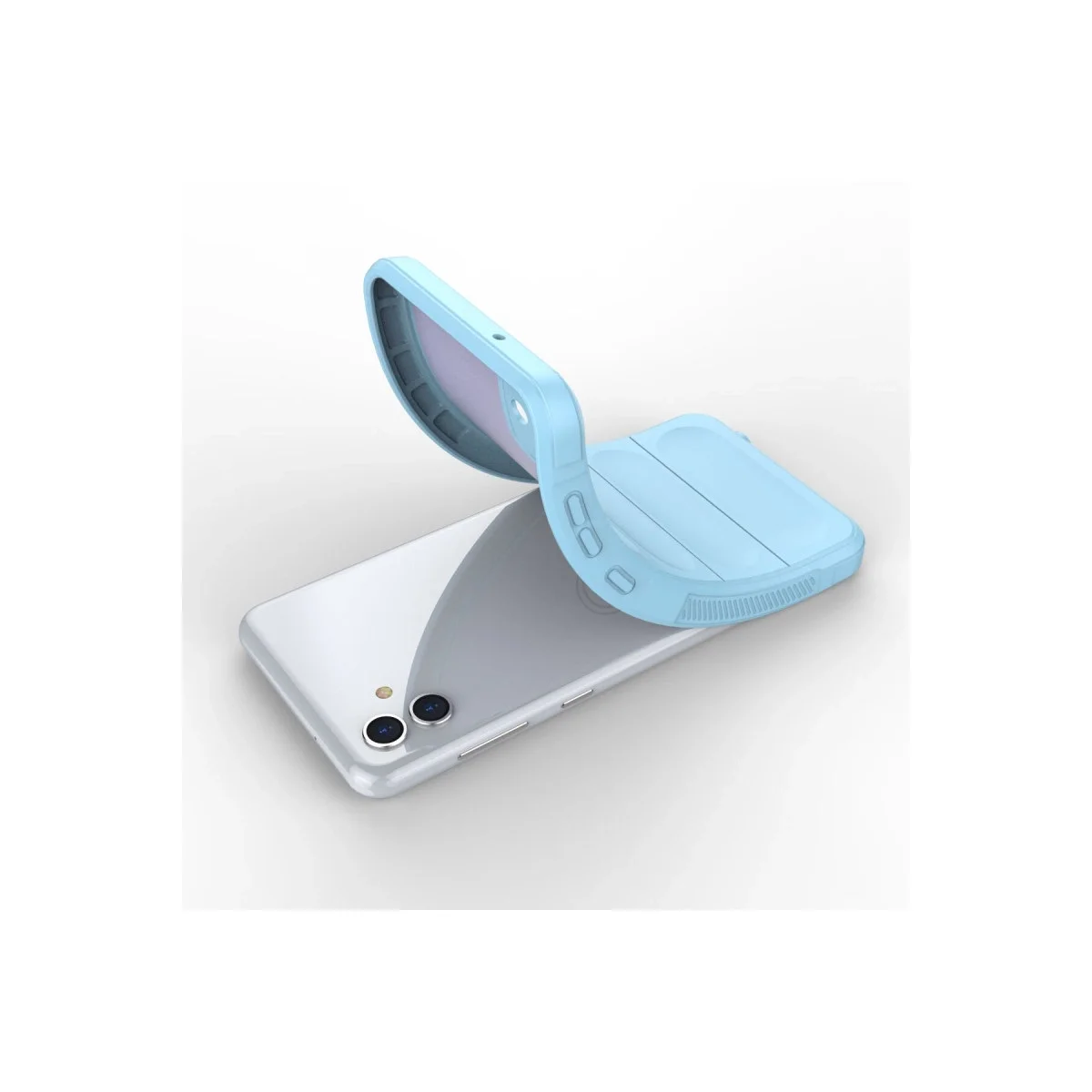 Samsung Galaxy A04 Kılıf Optimum Silikon - Sky Blue görsel 4