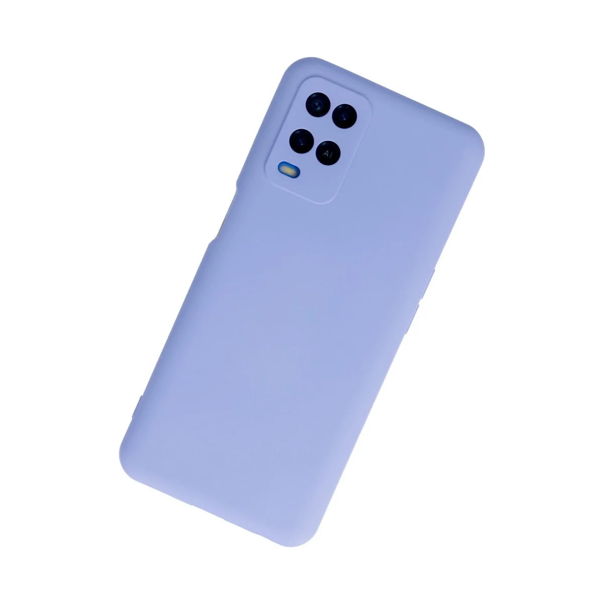 Oppo A54 4g Kılıf Nano İçi Kadife Silikon - Lila görsel 2