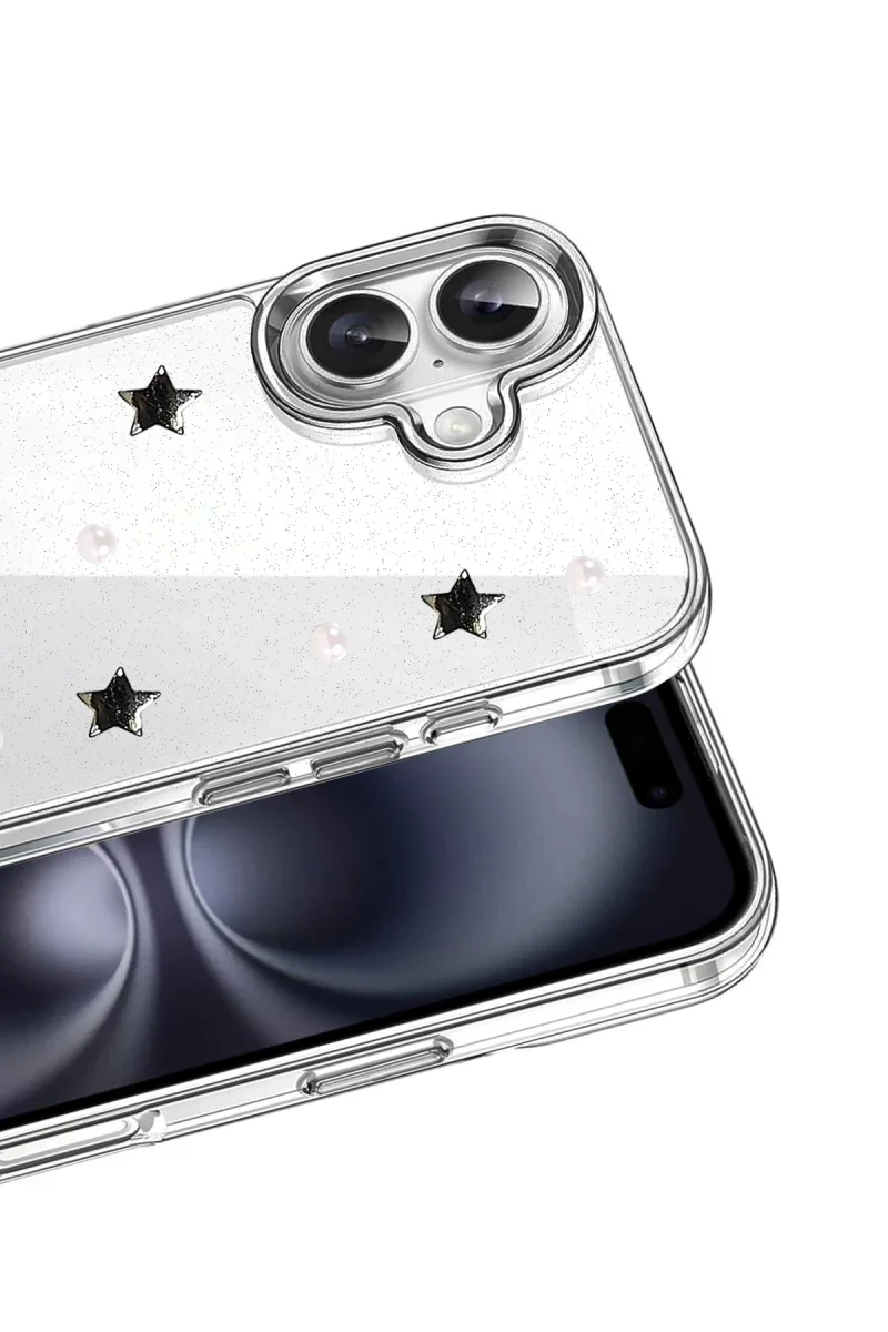 Apple iPhone 16 Fiyonk Desenli Kapak - Desen 7 görsel 2