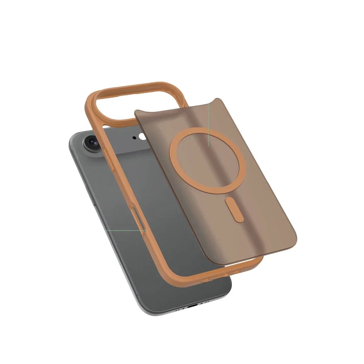 Joko Apple iPhone 17 Air Jota Magsafe Kapak - Çöl Titanyum görsel 5