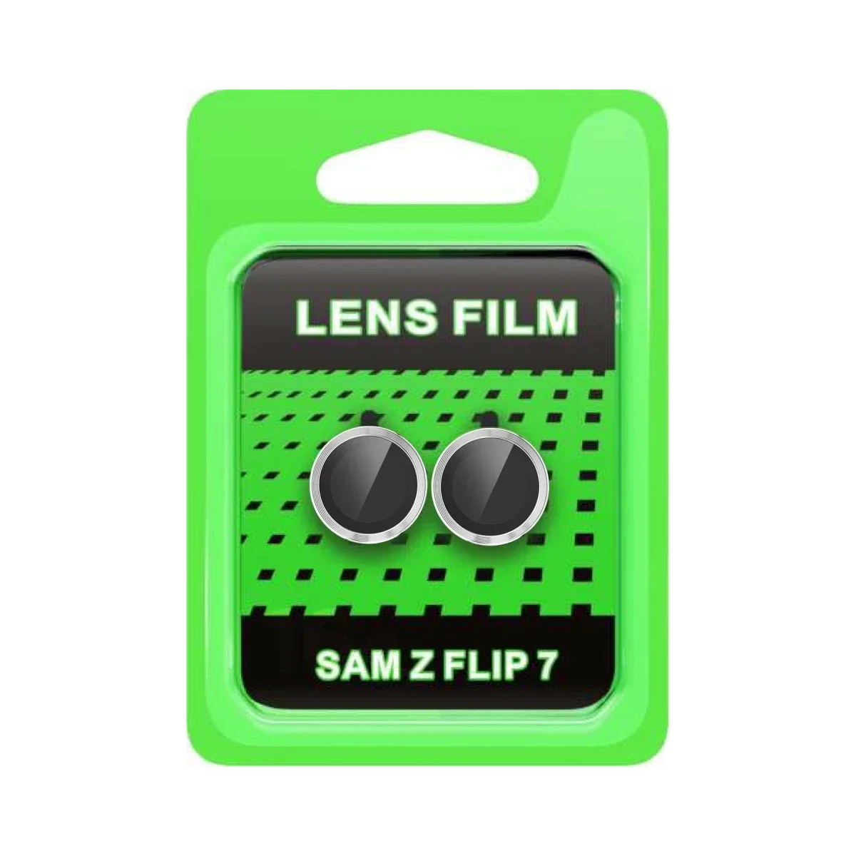 Samsung Galaxy Z Flip 7 Raze Metal Kamera Lens - Gümüş görsel 3