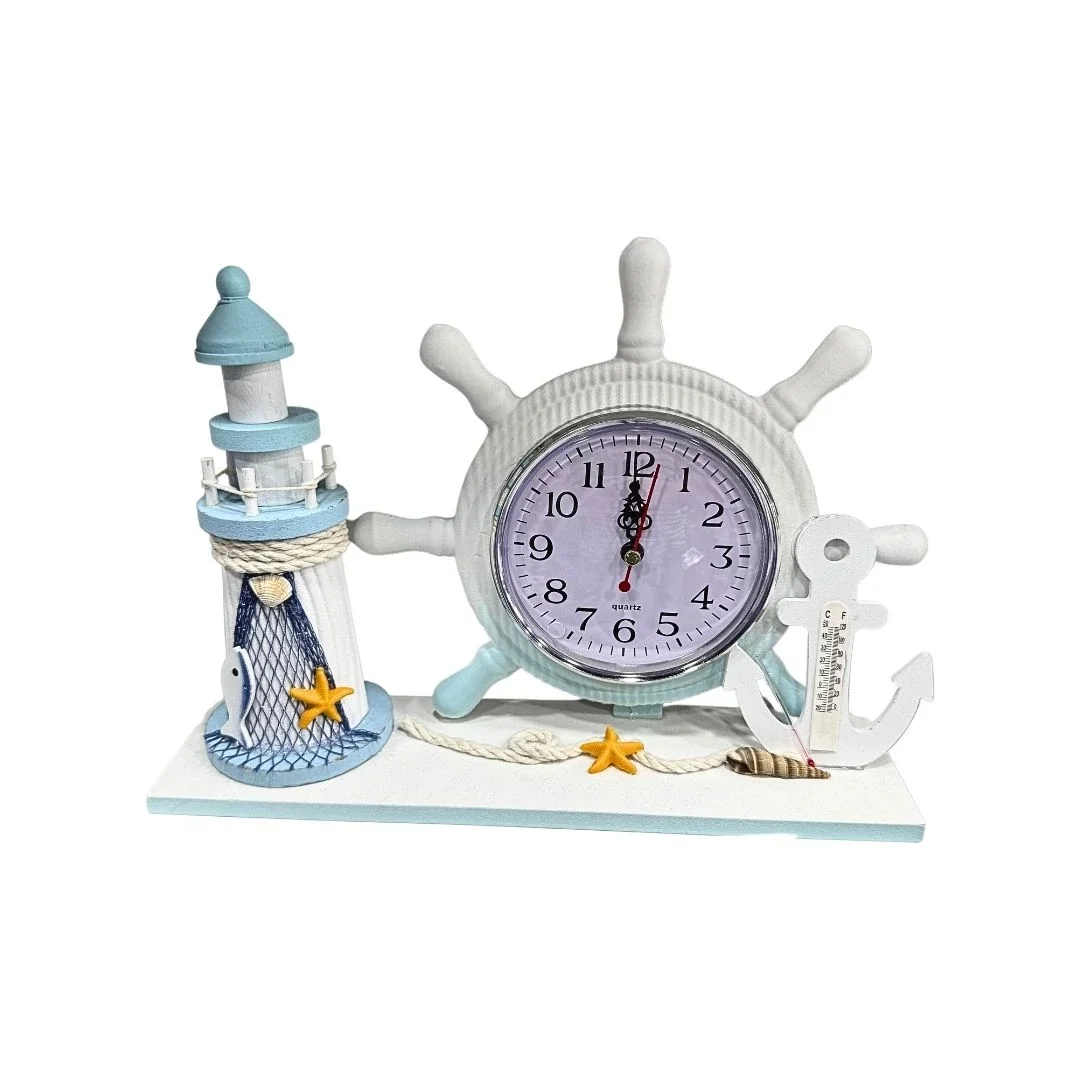 Ahşap Dekoratif Saat görsel 2