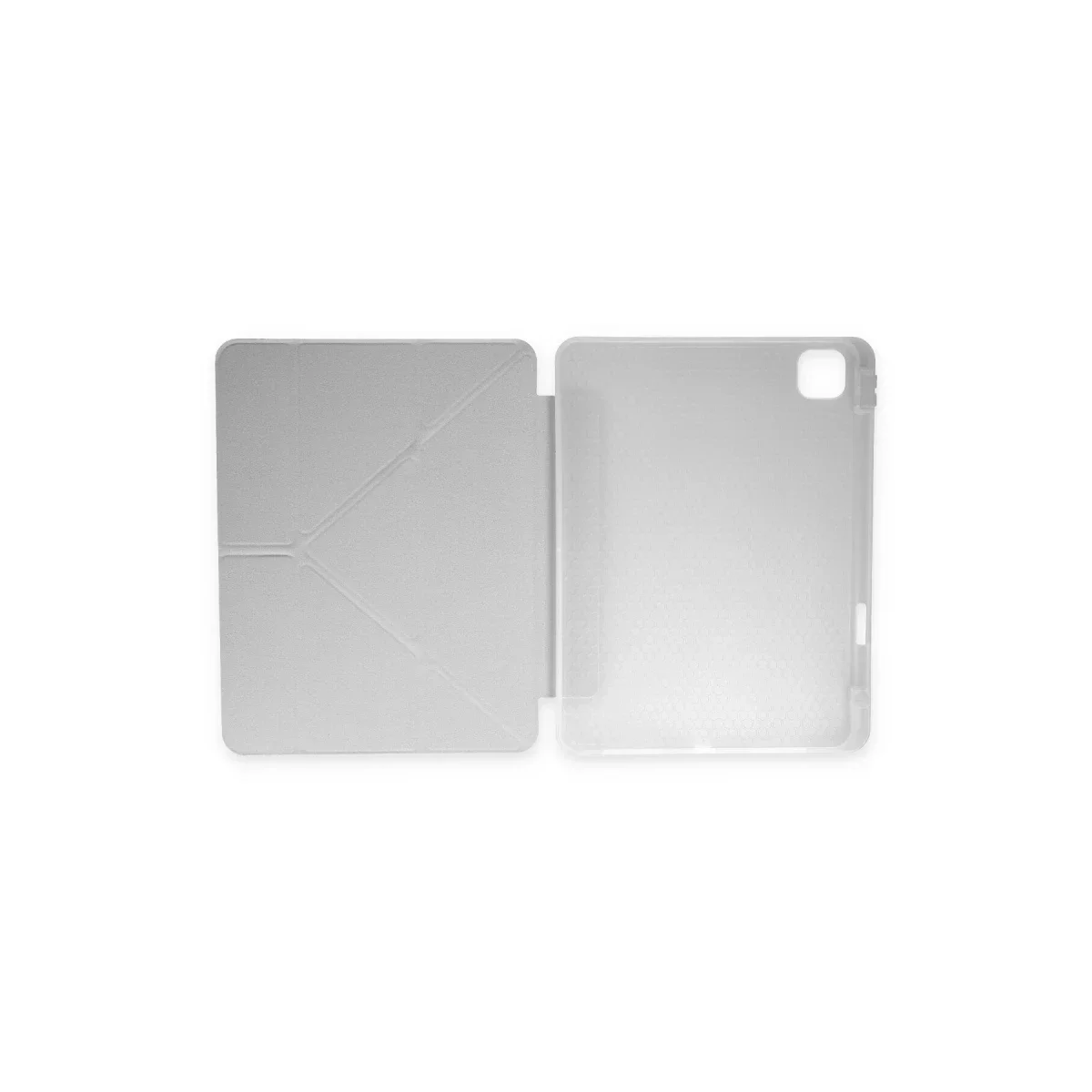 Xiaomi Redmi Pad SE Kılıf Kalemlikli Mars Tablet Kılıfı - Gri görsel 3
