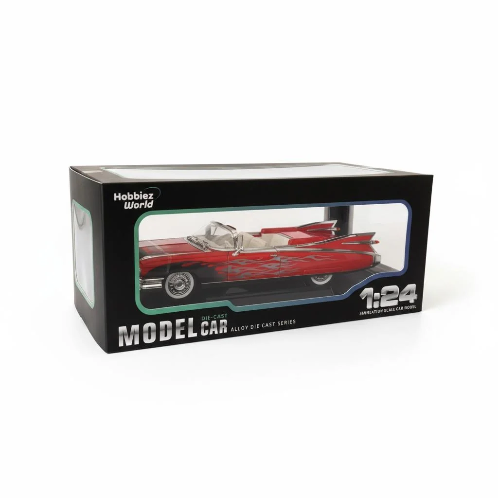 1901-601A.1/24 Cadillac Eldorad Alev Metal Model Araba görsel 2