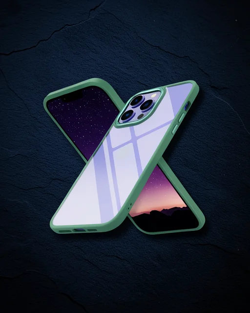 Apple İphone 13 Pro Max Kılıf Power Silikon - Koyu Yeşil