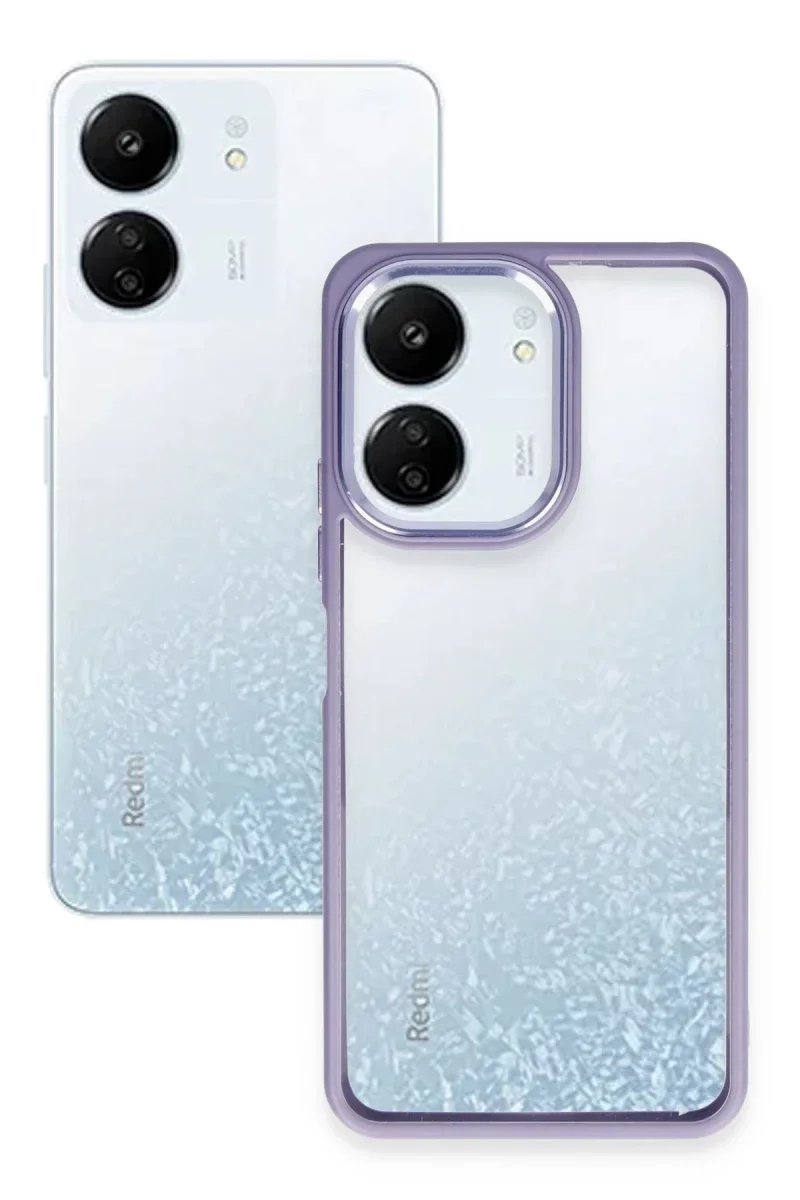 Xiao Red 13C Kılıf Power Silikon - Lila görsel 3