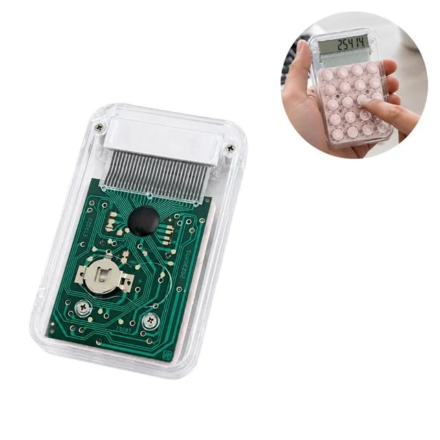 PM-25414 Pembe ni Hesap Makinesi görsel 2