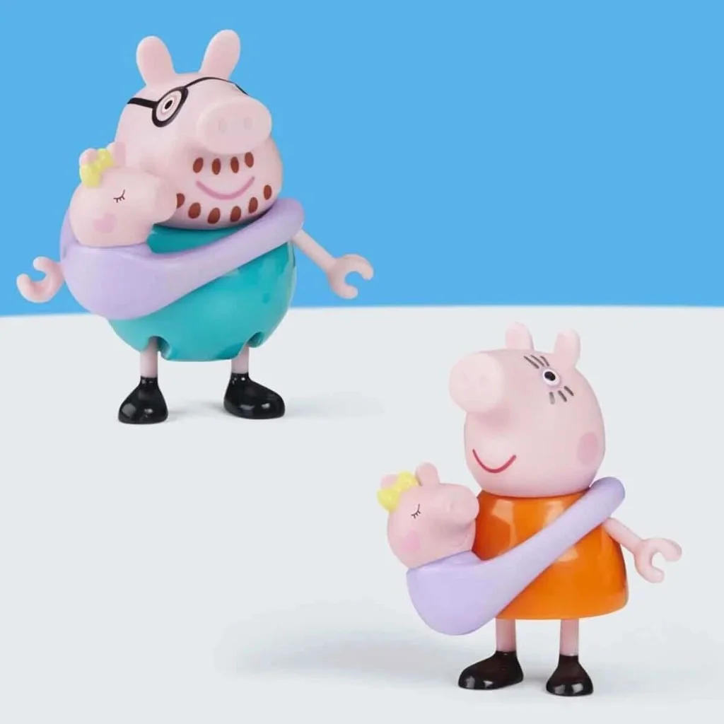 Peppa Pig ve Ailesi 5li Figür Seti +3 yaş görsel 4