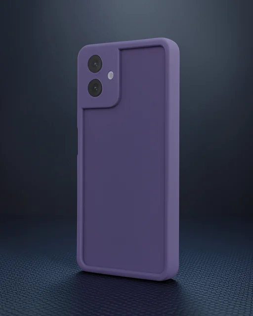 Samsung Galaxy A06 Kılıf Viera Silikon - Mürdüm