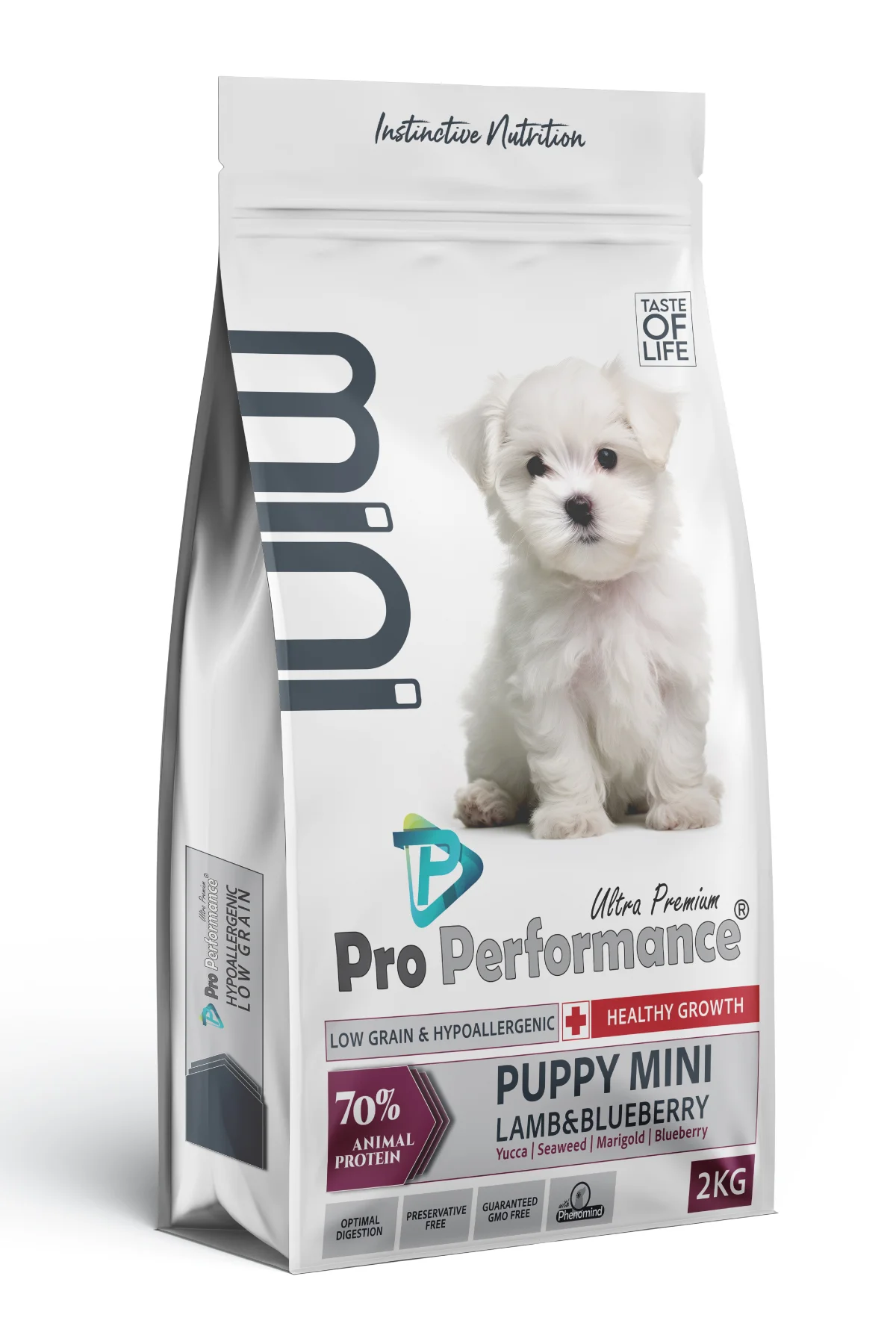 Puppy mini dog lamb, blueberry 2 kg pro perf.