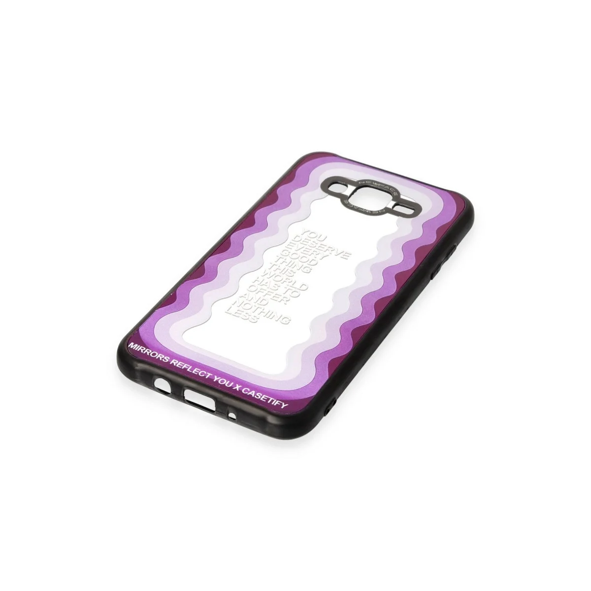 Samsung Galaxy J7 Kılıf Mirror Desenli Kapak - Mirror - 5 görsel 4