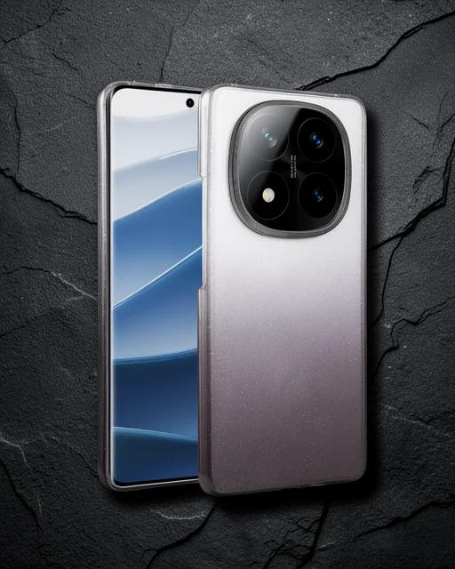 Xiaomi Redmi Note 14 Pro 5g Glossy Kapak - Siyah